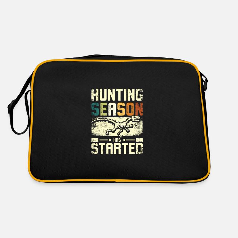 La saison de chasse a commencé la chasse aux fossiles Sac Retro