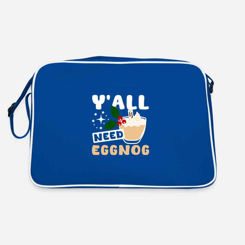 Y'all need eggnog Retro Tasche