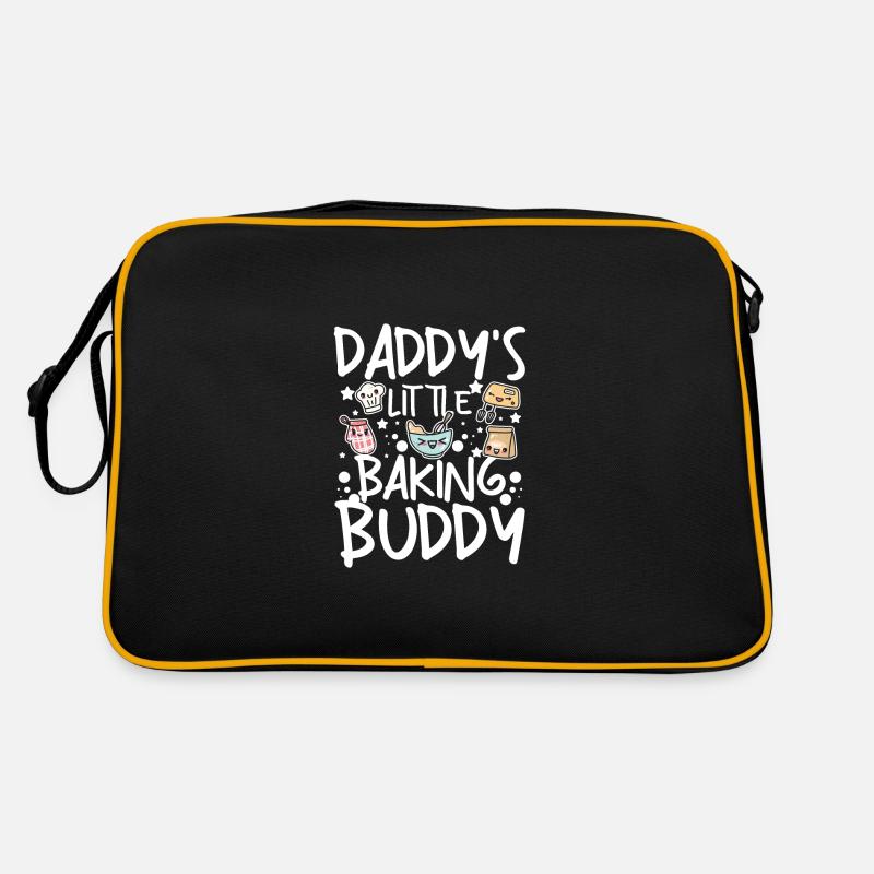 Children Daddy's little baking buddy Retro Tasche