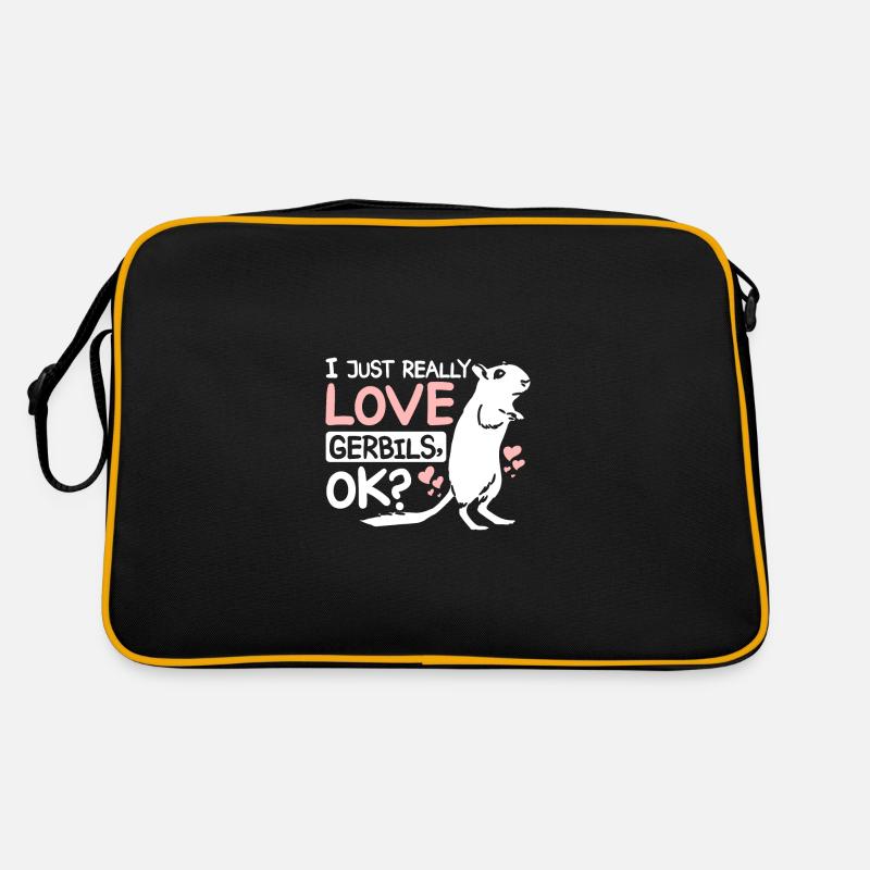 J’aime vraiment les gerbilles, d’accord ? Sac Retro