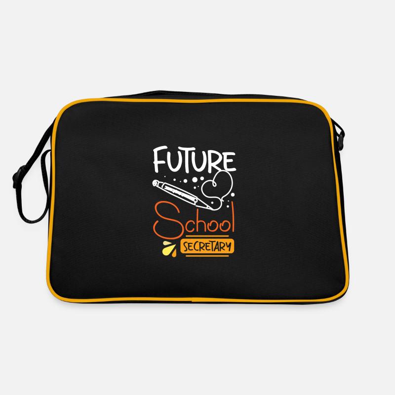 Future school secretary Retro Tasche