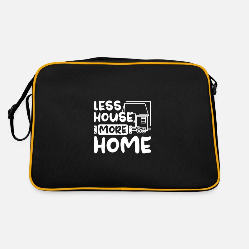 Tiny house moins d’espace plus de maison Sac Retro