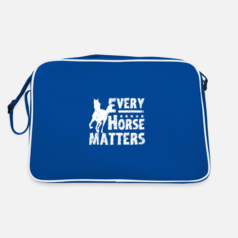 Sauvetage des chevaux Chaque cheval compte Sac Retro