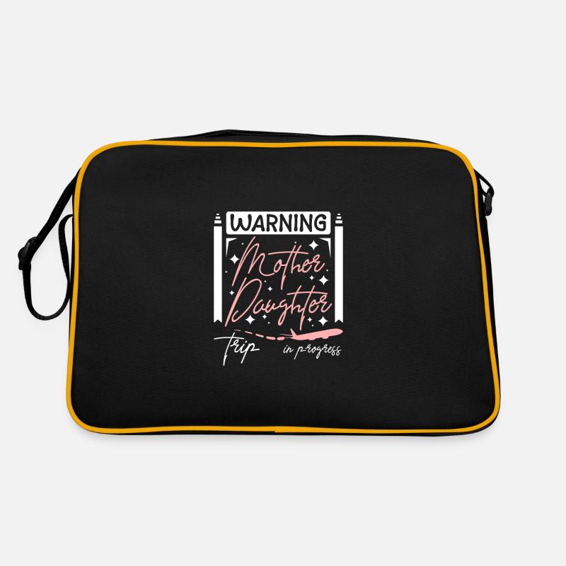 Mother Daughter weekend in progress Retro Bag