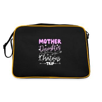 Voyage de Noël mère-fille - Sac Retro - noir/or - Dos