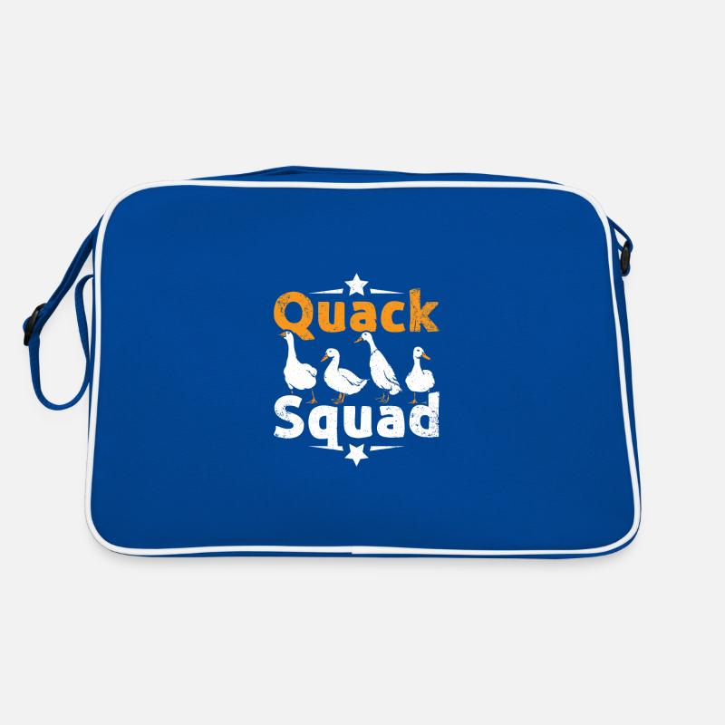 Wheit Pet Pekin duck quack squad Retro Tasche