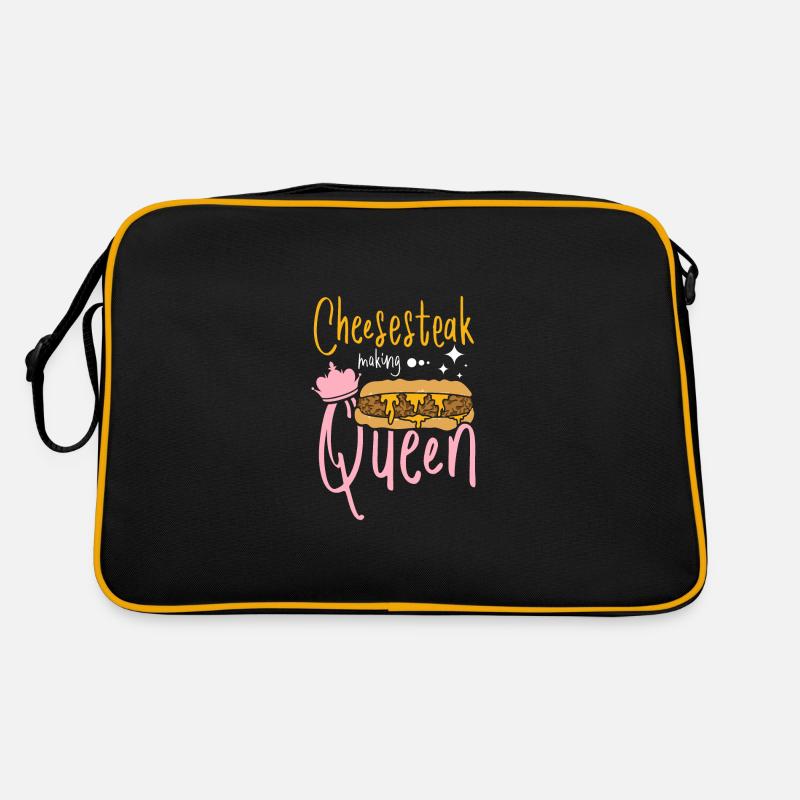 Reine de la fabrication du cheesesteak Philly Sac Retro