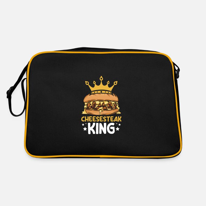 Philly Cheesesteak King Retro Tasche