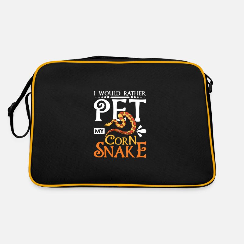 Je préfère caresser mon serpent des blés Sac Retro