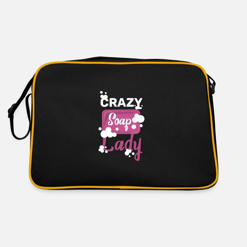 Savonnerie folle savon dame Sac Retro