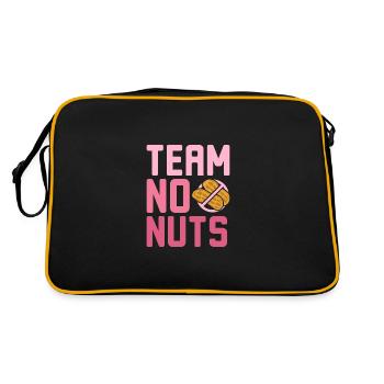 Gender Reveal Team girl no nuts - Sac Retro - noir/or - Dos