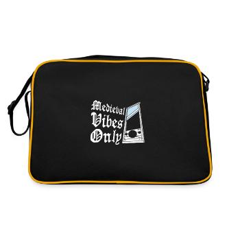 Guillotine Medieval vibes only - Retro Bag - black/gold - Back
