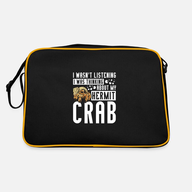 I was thinking about my hermit crab Retro Tasche