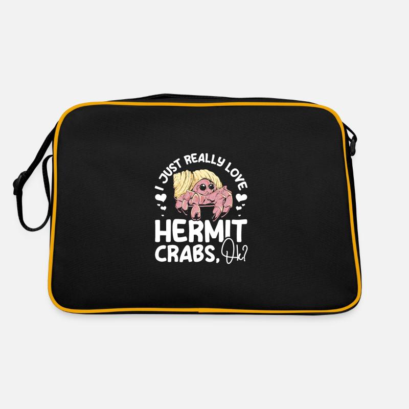I just really love hermit crabs, ok? Retro Tasche