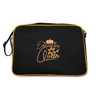 Empanadas Queen - Retro Bag - black/gold - Back