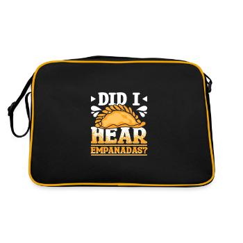 Did I hear Empanadas? - Retro Bag - black/gold - Back