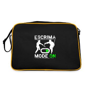 Mode Escrima activé - Sac Retro - noir/or - Dos