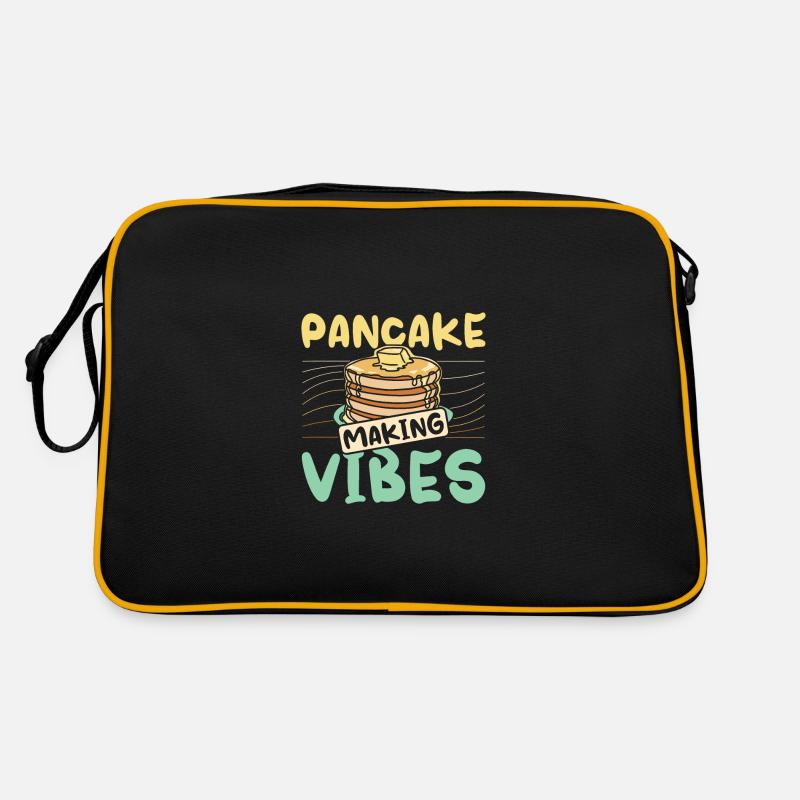 Pancake making vibes Retro Tasche