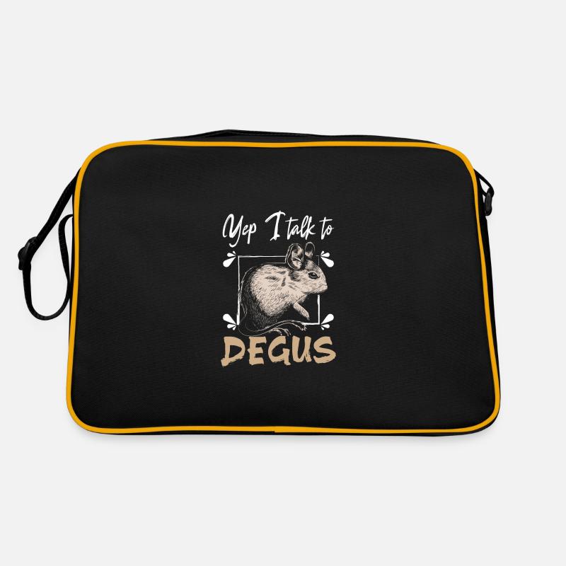 , je parle aux octodons Sac Retro