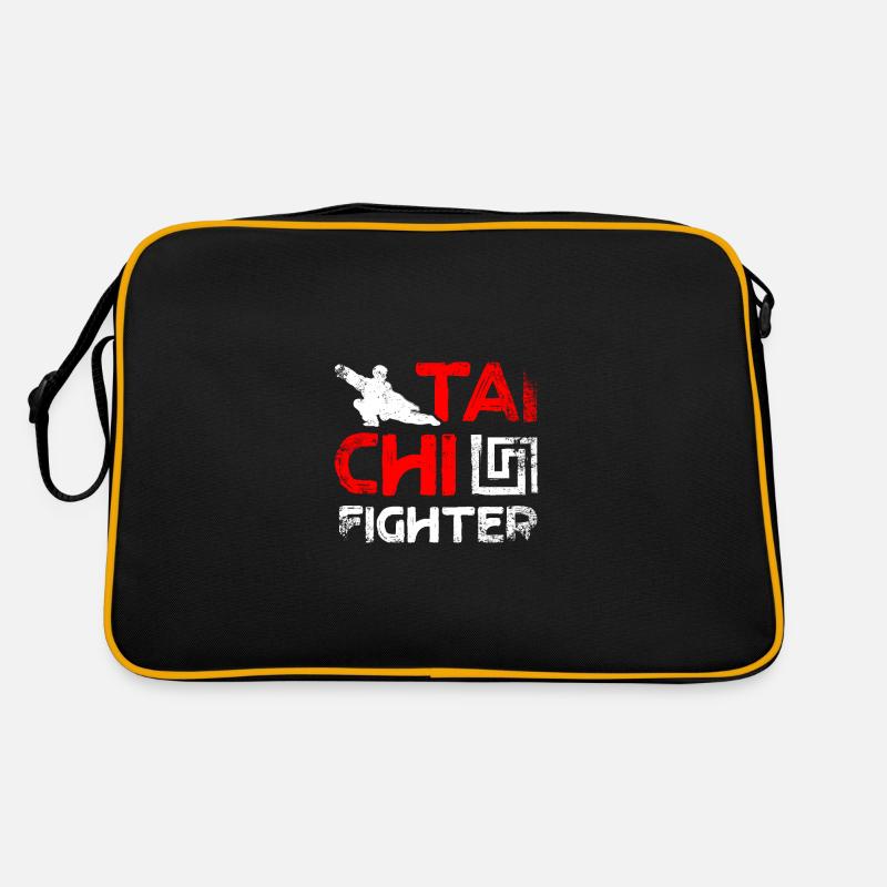 Combattant de Tai Chi Sac Retro