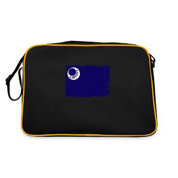 Moultrie Flag Liberty American History Patriot - Sac Retro - noir/or - Dos