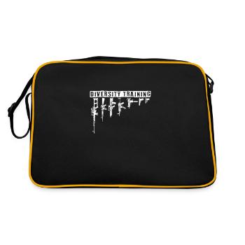 Redneck Diversity Training Gun Rights - Retro Bag - black/gold - Back