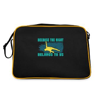 Breakdance BBoy Night nous appartient - Sac Retro - noir/or - Dos