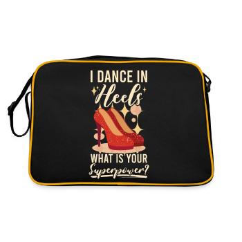 Formation en danse Ballroom Danse de couple - Sac Retro - noir/or - Dos