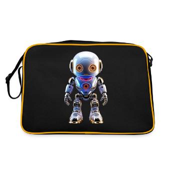 Robots for the individual LooK - Retro Bag - black/gold - Back
