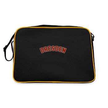Dresden College Capital Tourist Germany - Retro Bag - black/gold - Back