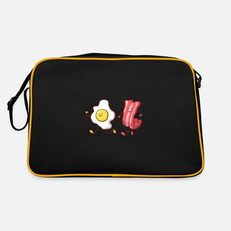 Breakfast Eggs Bacon Gift Retro Bag