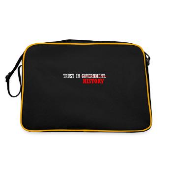 Republican Trust in Government Knowledge of - Retro Bag - black/gold - Back