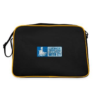 Disability Handicap - Sac Retro - noir/or - Dos