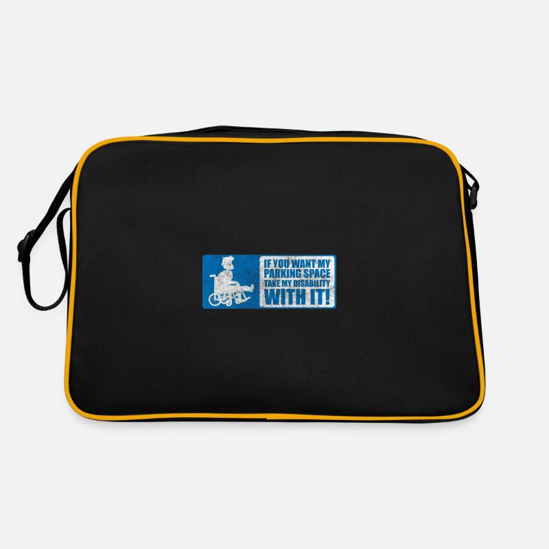 Disability Handicap Retro Bag