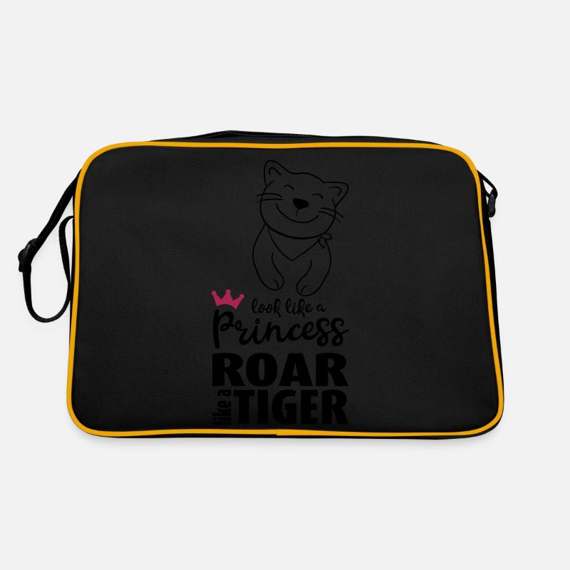 House cat Retro Bag