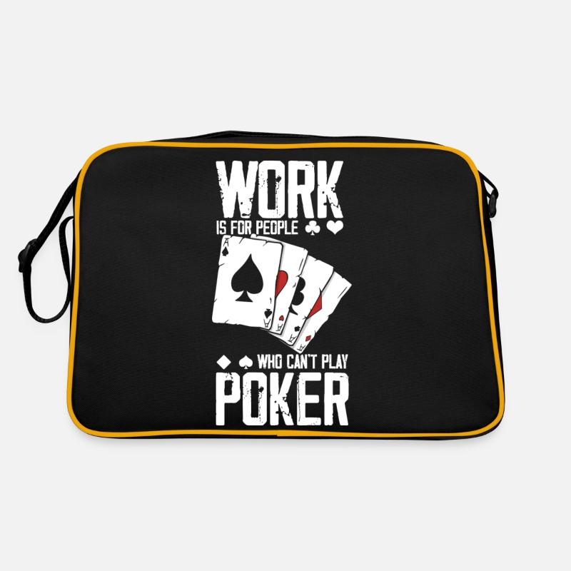 Poker Retro Tasche