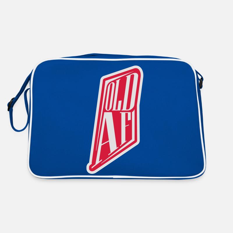 ancien logo de texte AF Sac Retro