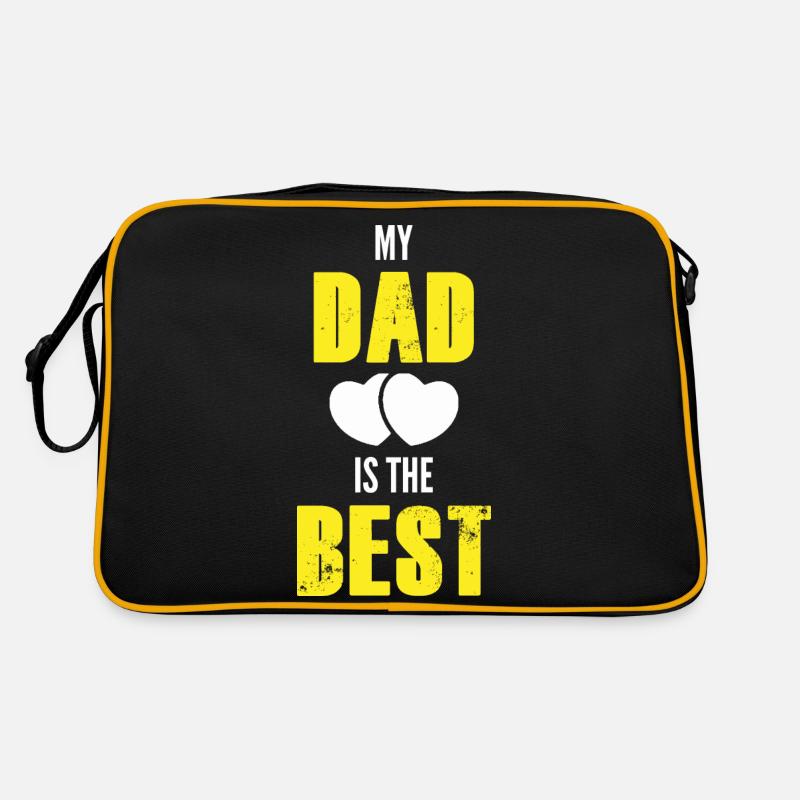 Mon Papa c'est le meilleur / expressions bébé Sac Retro