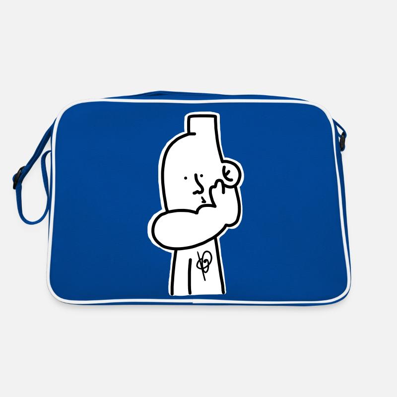 Deck oben Retro Tasche