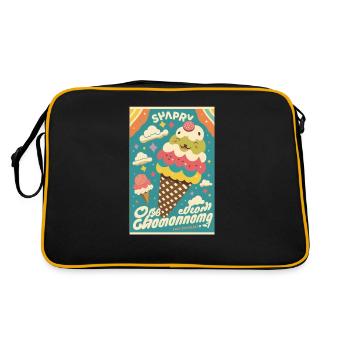 icecream style - Retro Bag - black/gold - Back