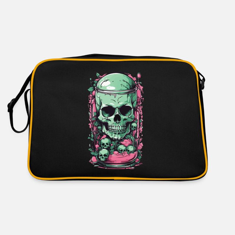 Goth Skull Candy Pastel Gothic Weirdcore Design Retro Bag