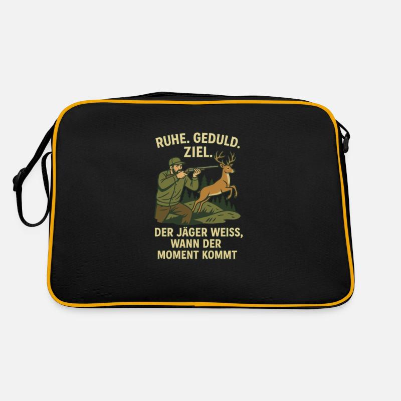 Auf zu einer Jagt! Retro Tasche