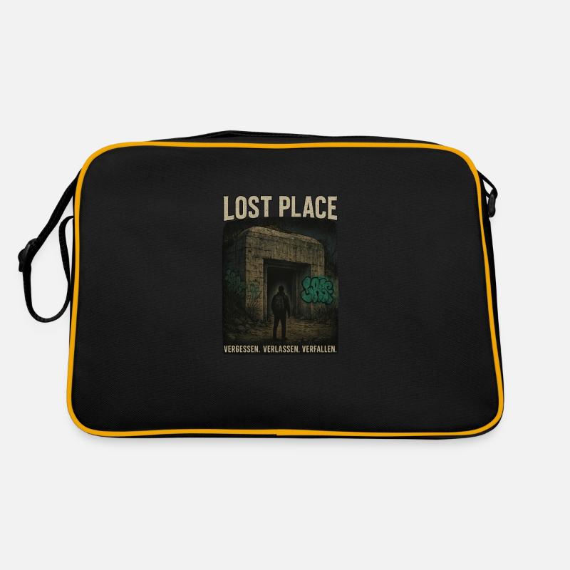 Lost Place Bunker Retro Tasche