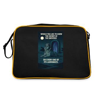 which would you choose? - Retro Bag - black/gold - Back