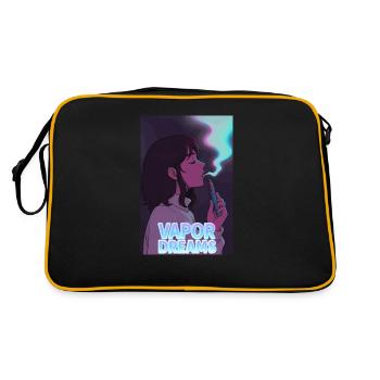 Vapor Dreams – Neon Chill - Sac Retro - noir/or - Dos