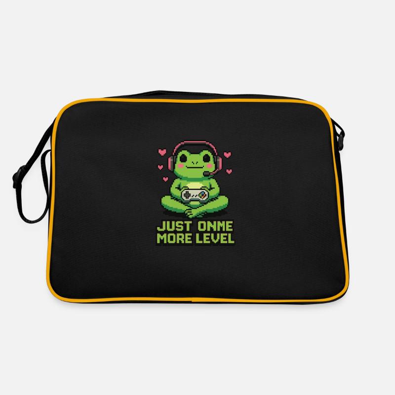 Pixel Frog Retro Tasche