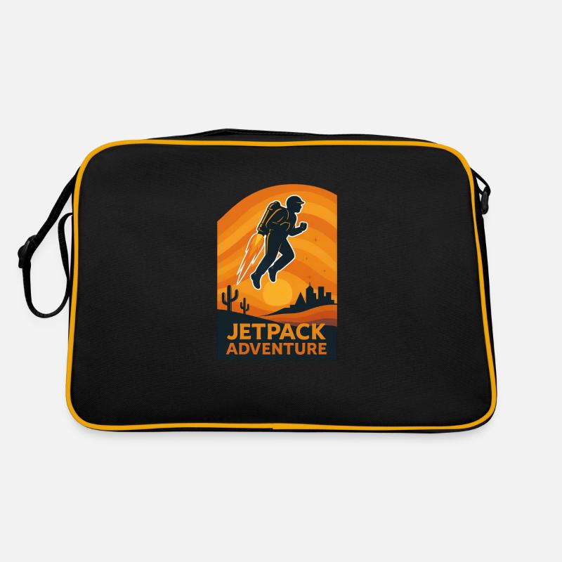 Jetpack Adventure Retro Tasche