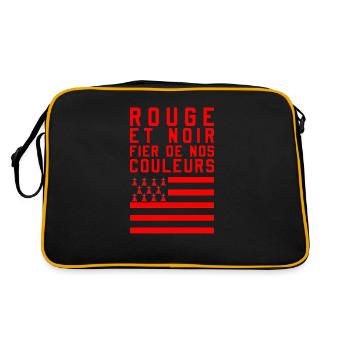 Rouge et Noir - Sac Retro - noir/or - Dos