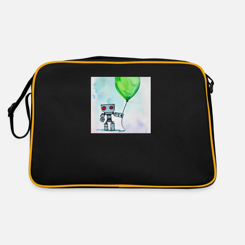 Robot avec ballon Sac Retro
