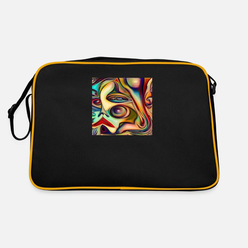 Abstraction Retro Tasche